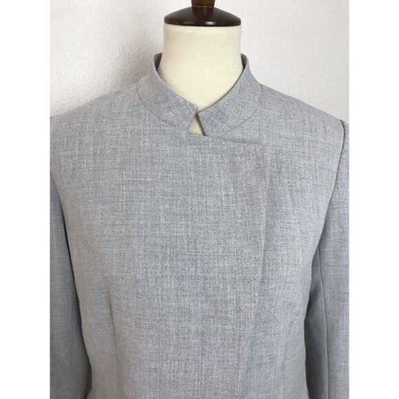 Amaryllis Jacket Asymmetrical High Collar - Picture 2 of 10